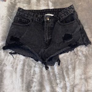 Forever 21 Jean Shorts High Rise